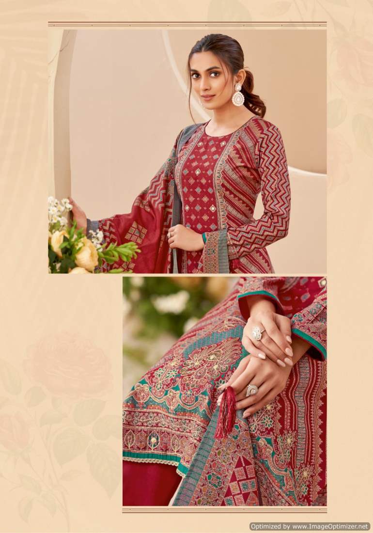 Payal Vol 1 By Suryajyoti Modal Embroidery Printed Dress Material Wholesalers In Delhi
